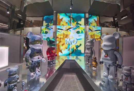 上海前灘太古里PMD店鋪創意led顯示屏由智彩科技定制安裝 上海前灘太古里PMD店鋪創意led顯示屏由智彩科技定制安裝